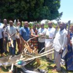 CHAIN Uganda Directors hand over agricultural tools to farmers in Immeri Community. The day was filled with joy as farmers’ hopes were fulfilled, marking the beginning of a new season of action and opportunity.