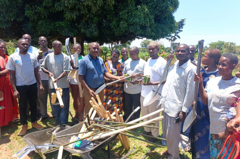 CHAIN Uganda Directors hand over agricultural tools to farmers in Immeri Community. The day was filled with joy as farmers’ hopes were fulfilled, marking the beginning of a new season of action and opportunity.